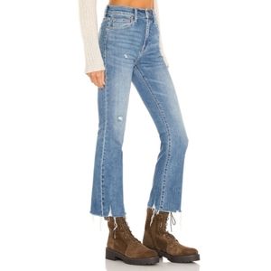 Pistola Revolve Lennon High Rise Crop Boot Jean In Zuma 25